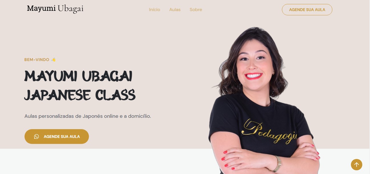 Projeto de site Japonese class